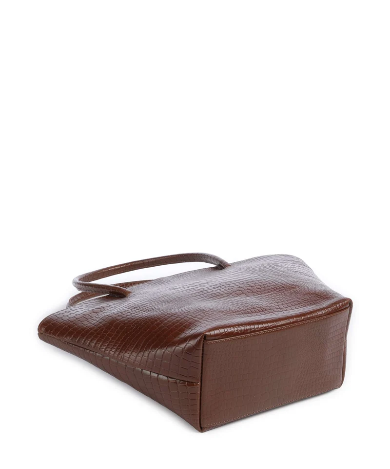 Depeche Fashion Favourites Shopper cognac croco