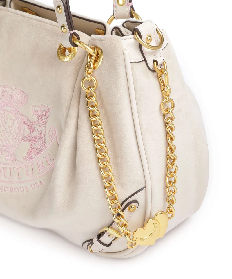 Juicy Couture Twig Narrative Velvet M Beuteltasche marshmallow