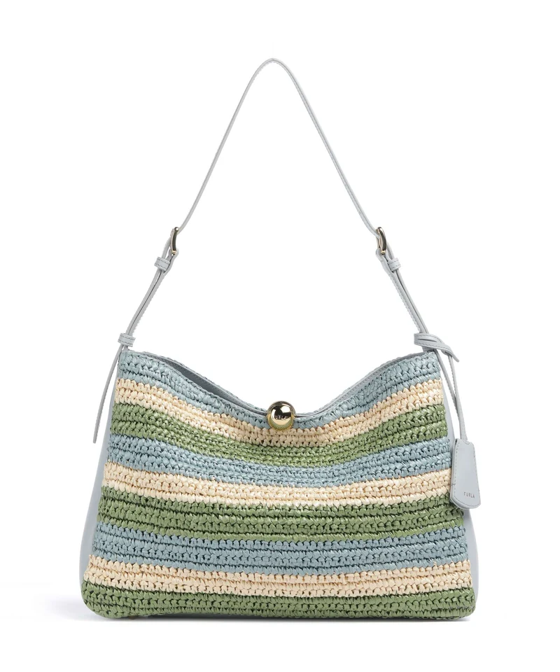 Furla Sfera Soft L Beuteltasche toni carta da zucchero