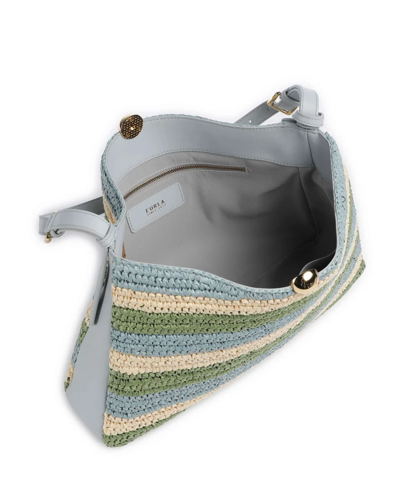 Furla Sfera Soft L Beuteltasche toni carta da zucchero
