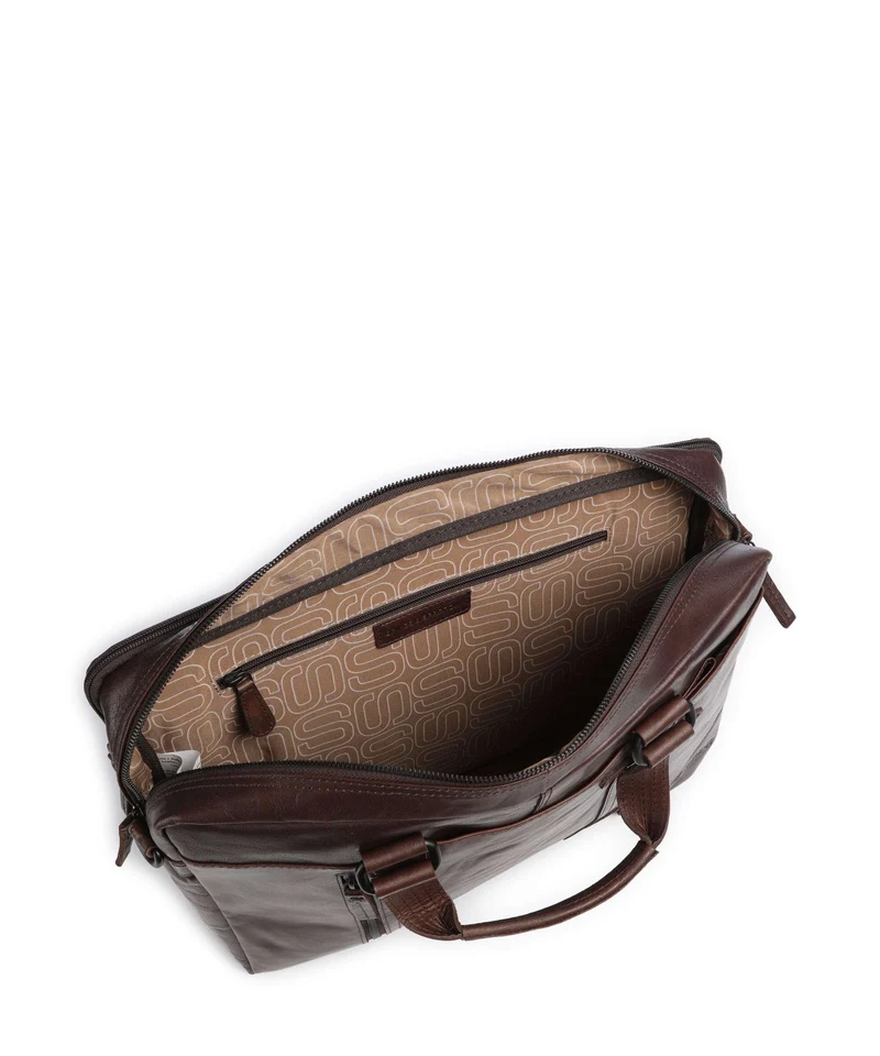 Spikes & Sparrow Bronco Dexter Aktentasche dark brown