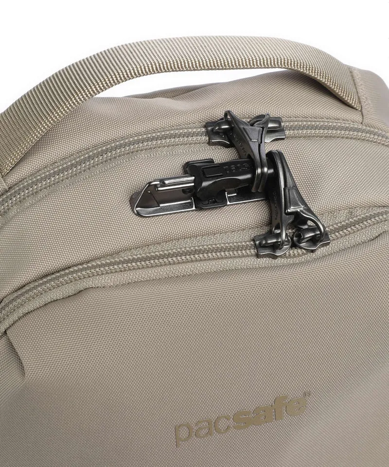 Pacsafe V Umhängetasche beige