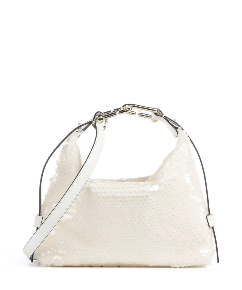 Furla Tonie Mini Schultertasche talco