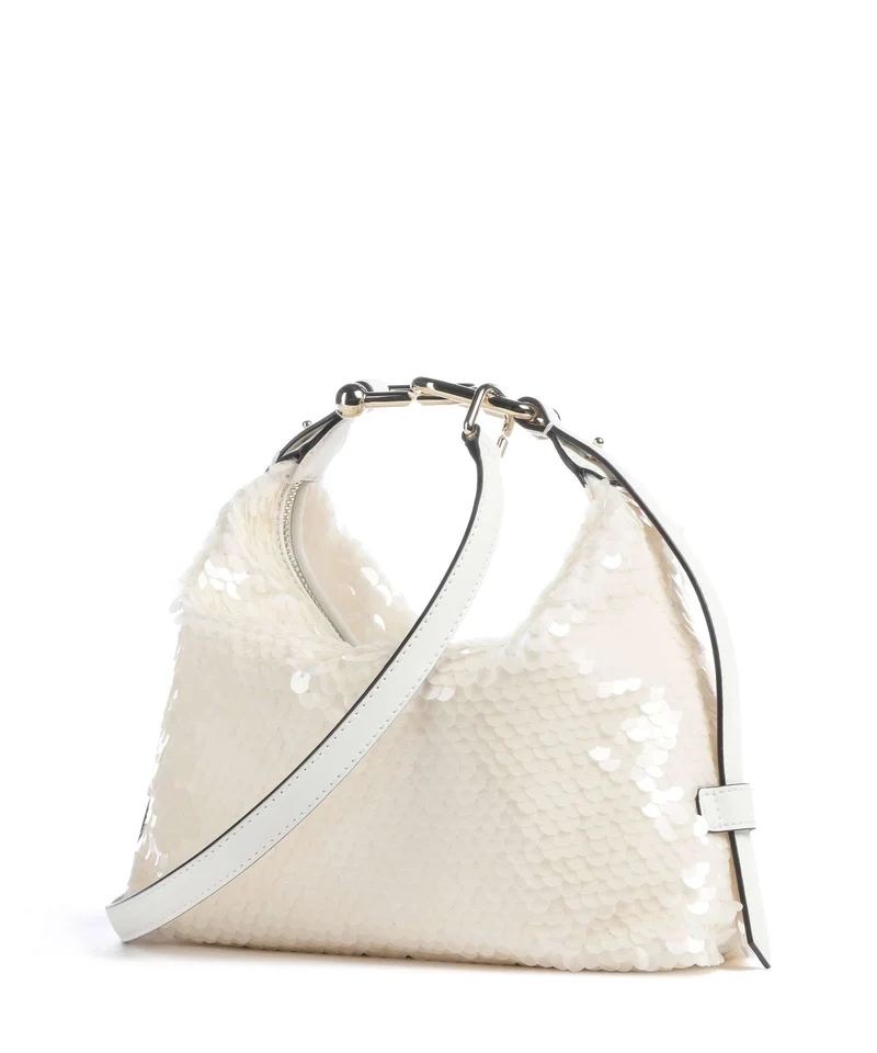 Furla Tonie Mini Schultertasche talco