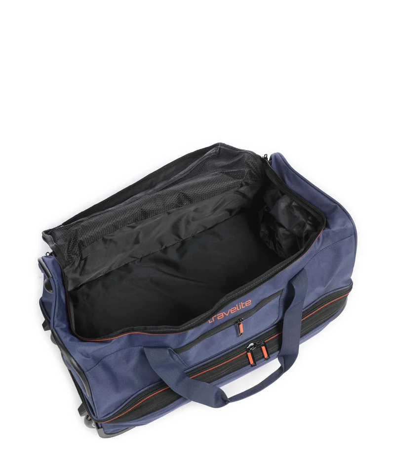 Travelite Basics Rollenreisetasche marine