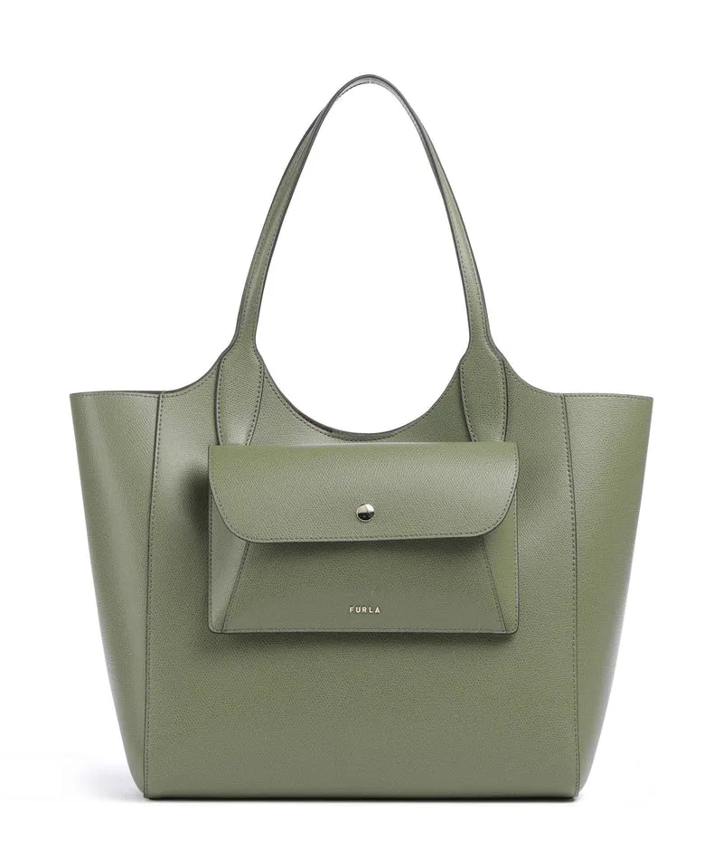 Furla Lea M Shopper avocado