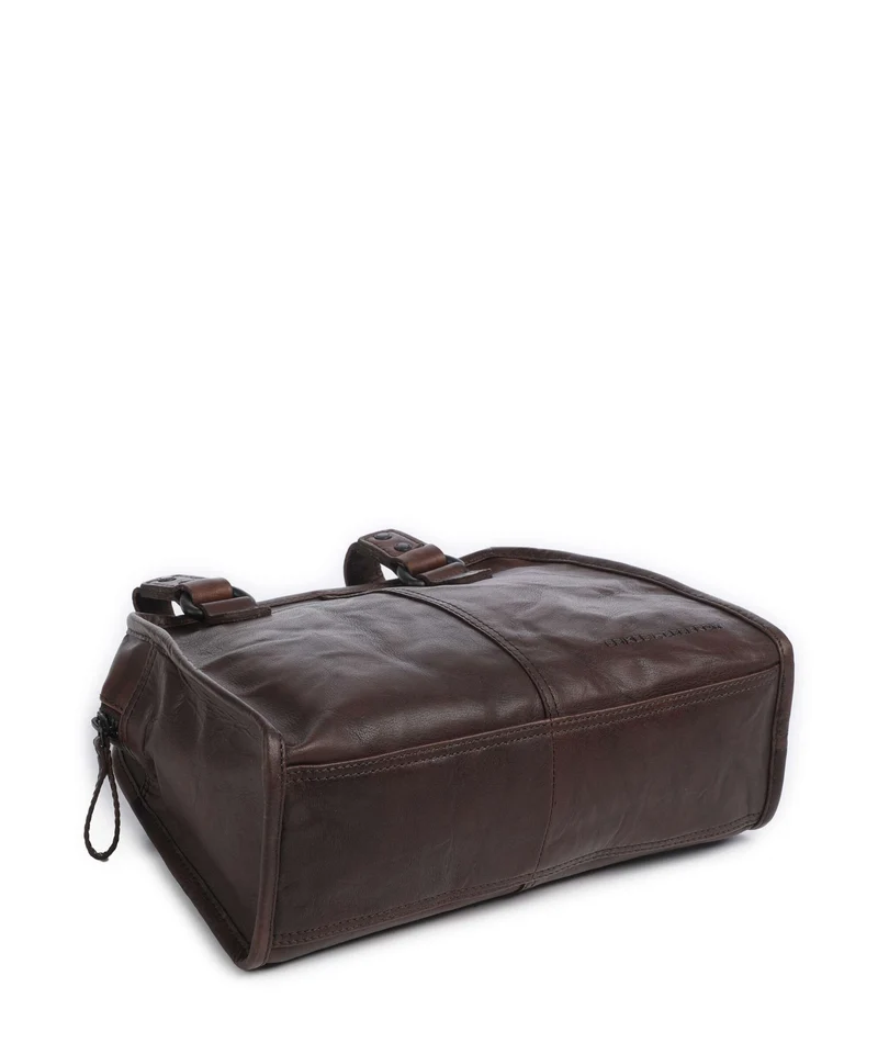 Spikes & Sparrow Bronco Danine Handtasche dark brown