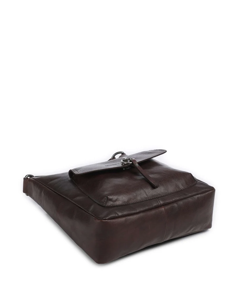 Spikes & Sparrow Bronco Cydney Beuteltasche dark brown