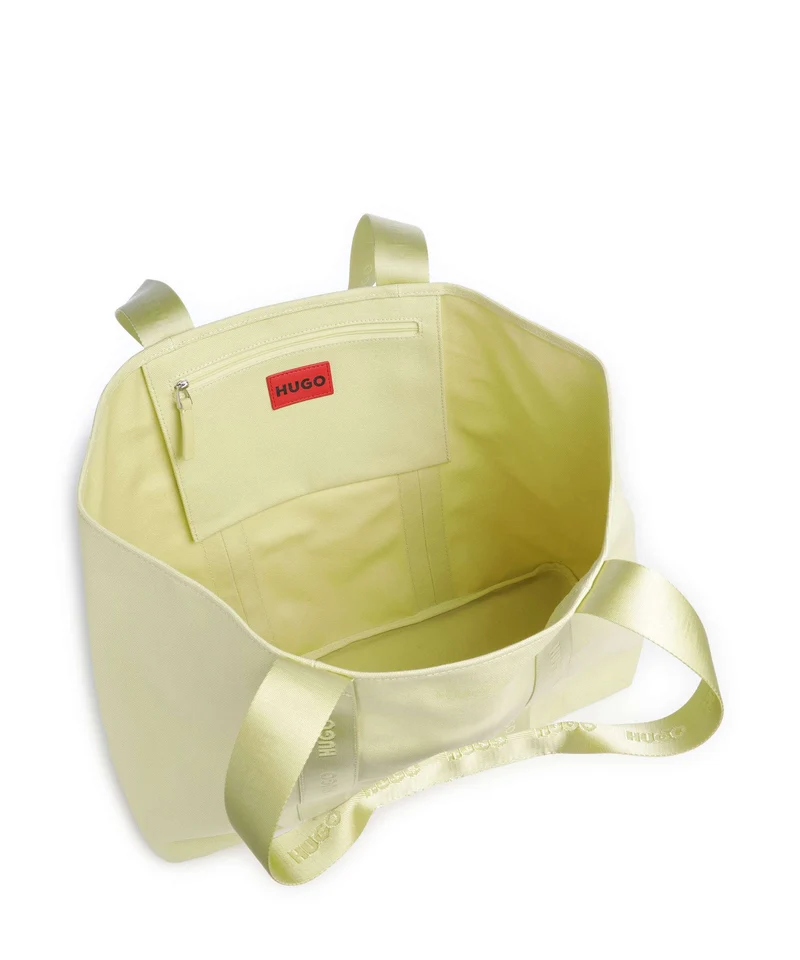 Hugo Becky Shopper lemon yellow