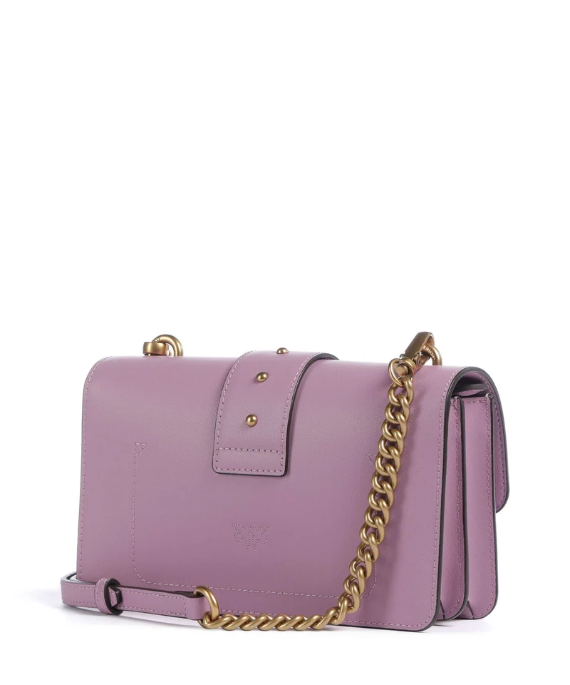 Pinko Love One Mini Umhängetasche lilla/antique gold