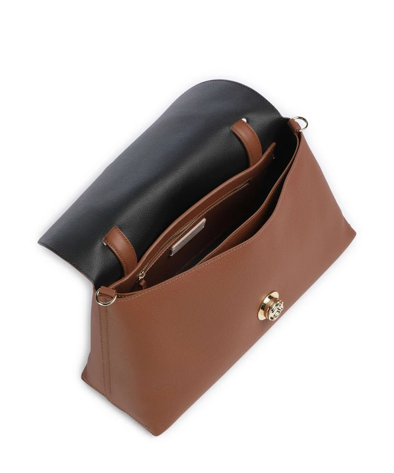 Coccinelle Nikla Handtasche cognac/noir