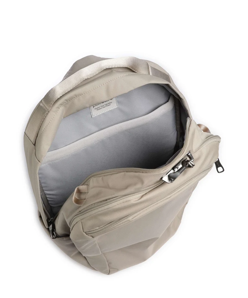 Pacsafe V 26 Rucksack beige