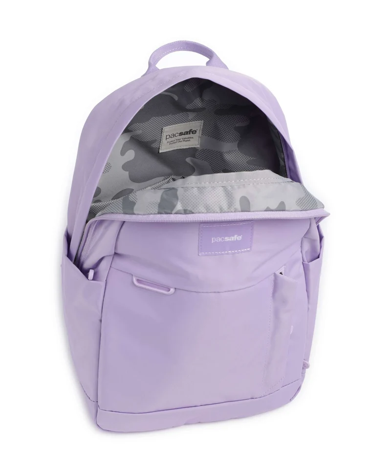 Pacsafe Go 15 Rucksack lavender