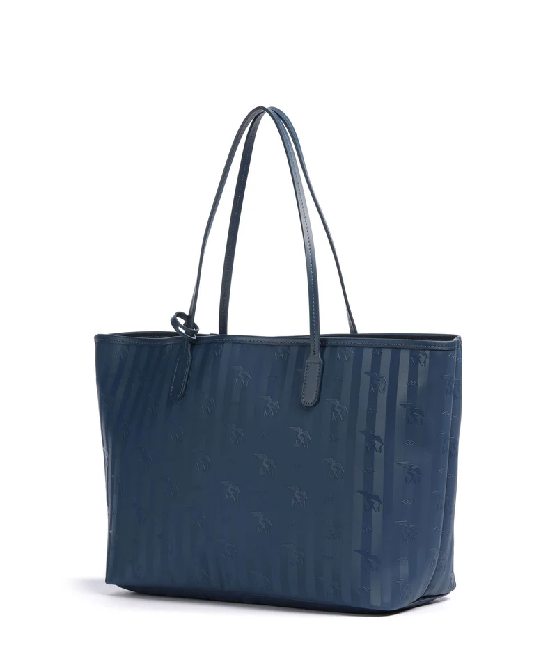 Maison Mollerus Vinerus Bern Shopper deep blau