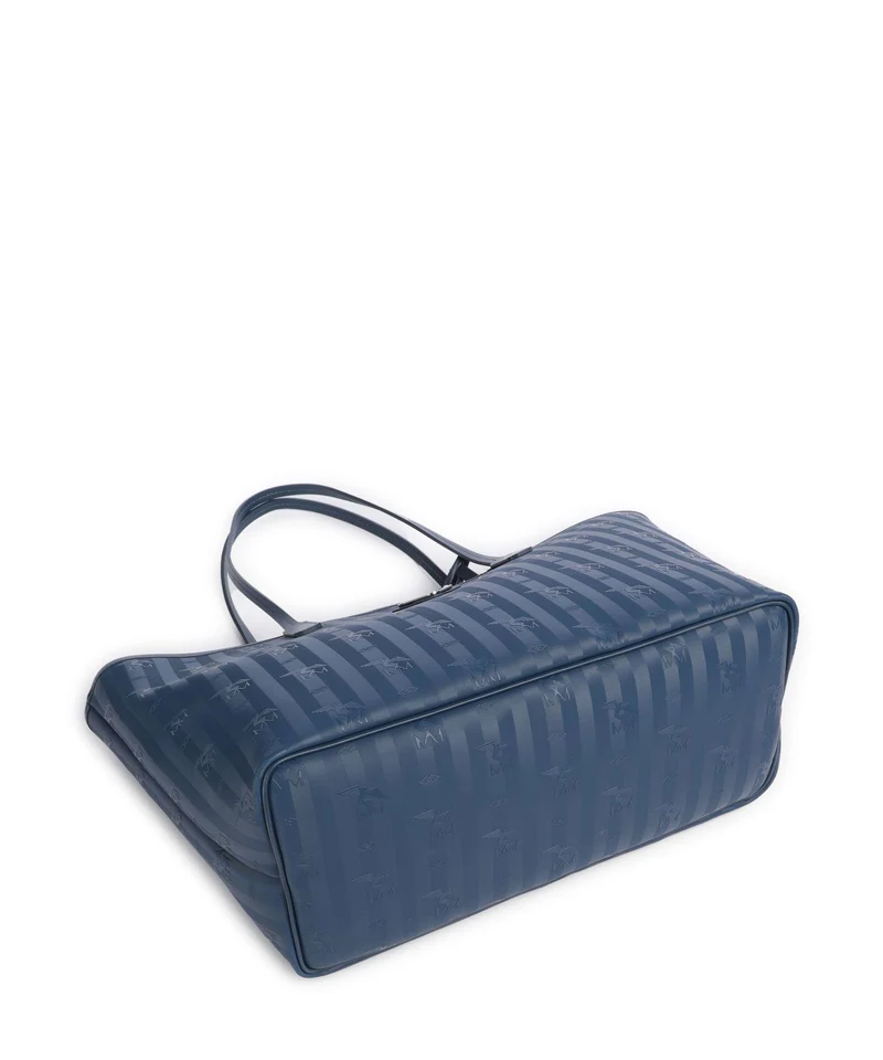 Maison Mollerus Vinerus Bern Shopper deep blau