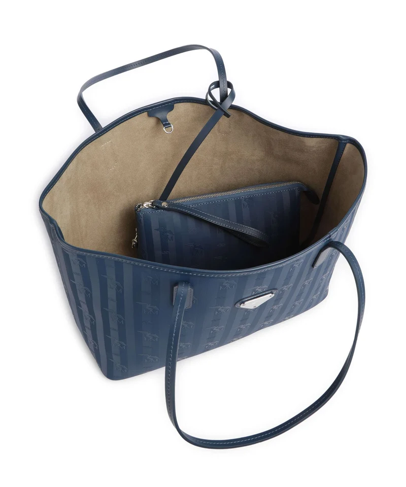 Maison Mollerus Vinerus Bern Shopper deep blau