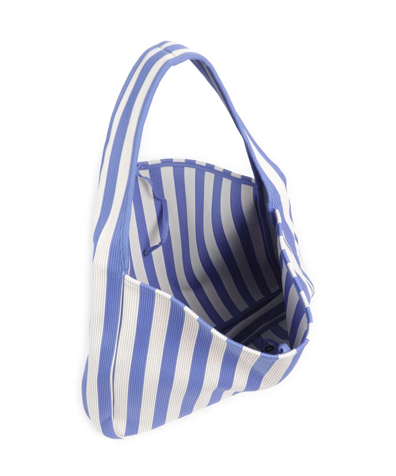 Marimekko Knitted Merirosvo Beuteltasche blue/off white
