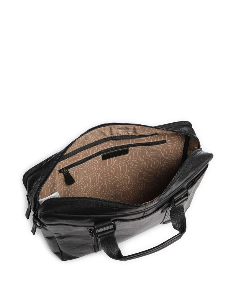 Spikes & Sparrow Bronco Dexter Aktentasche black