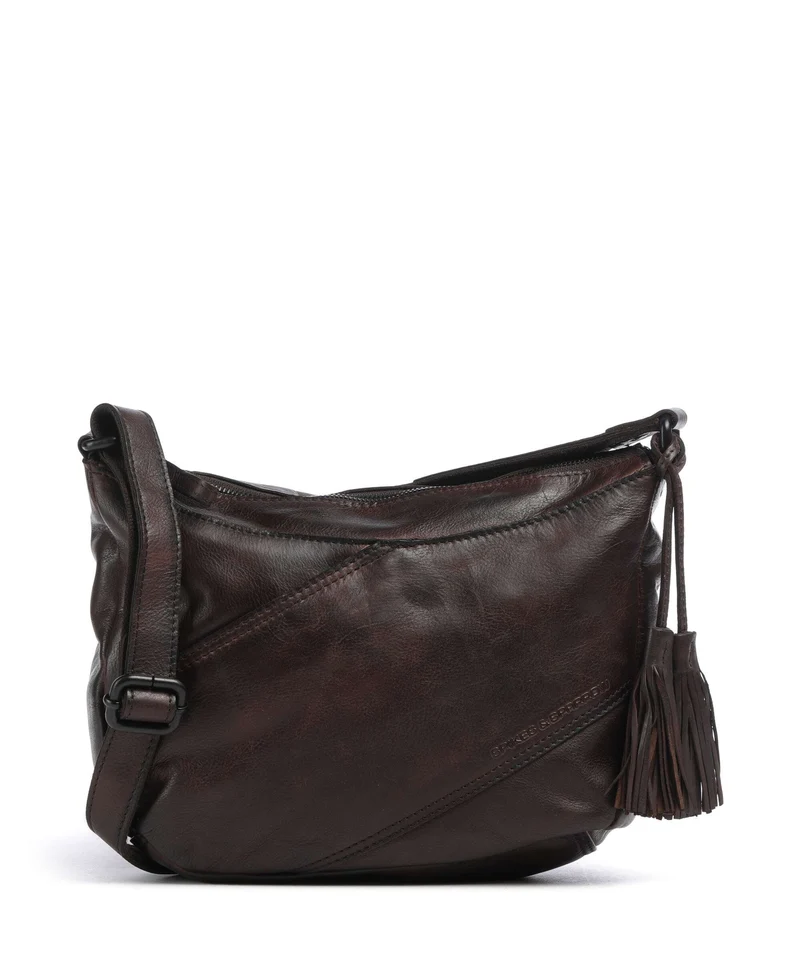 Spikes & Sparrow Apache Lorain Umhängetasche dark brown