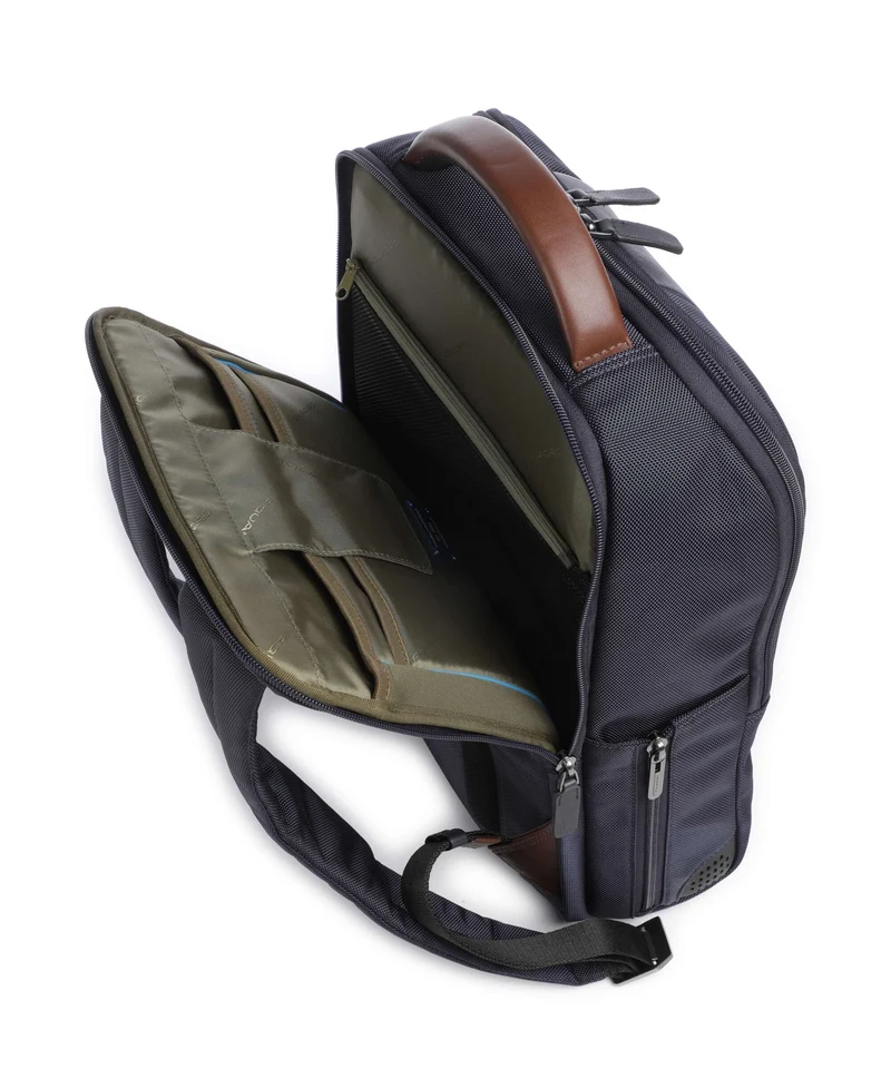 Piquadro Brief 2 Rucksack blue/cognac