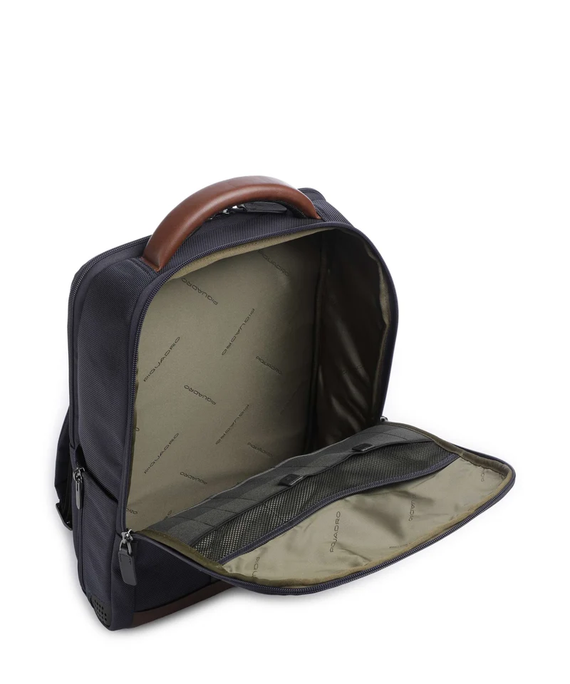 Piquadro Brief 2 Rucksack blue/cognac