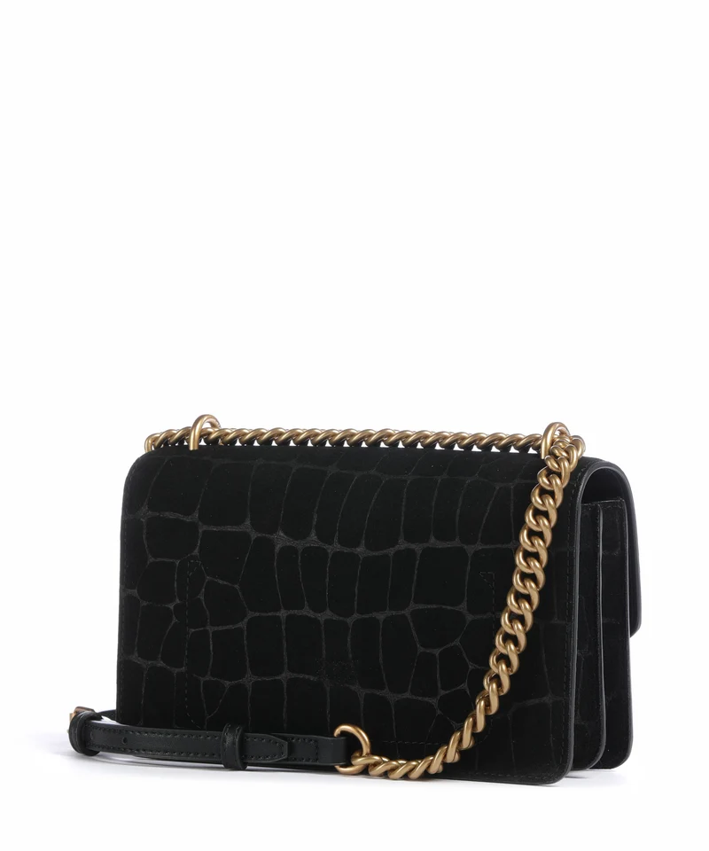 Pinko Love One Mini Schultertasche nero/antique gold