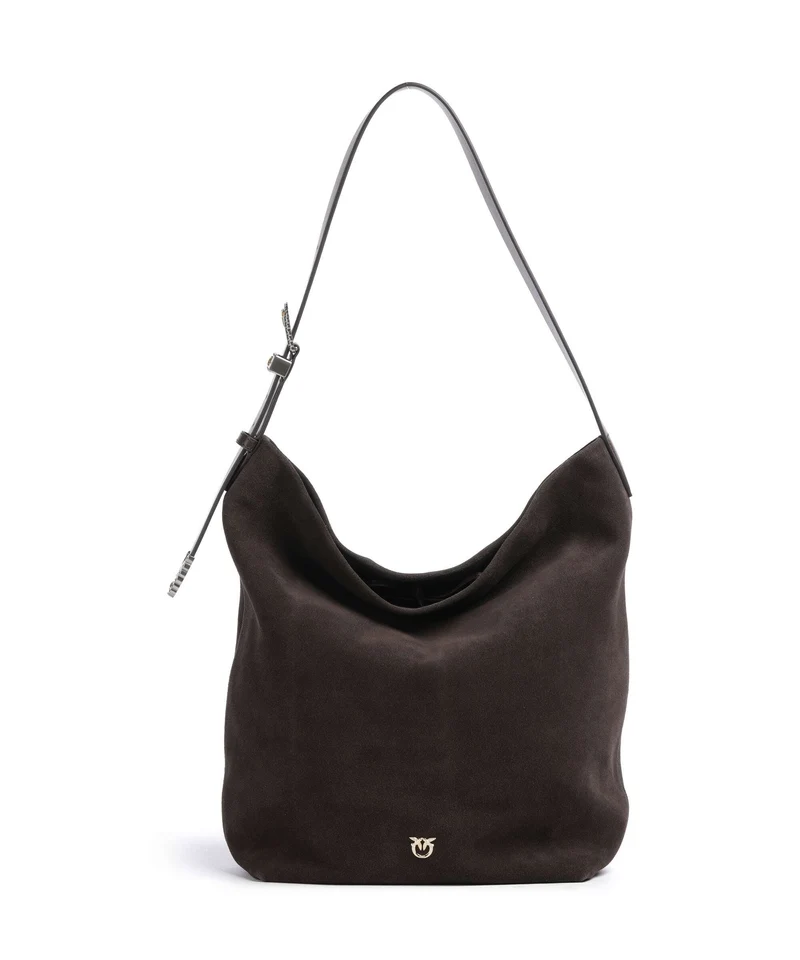 Pinko Big Beuteltasche marrone/chicco di caffe/mix gold