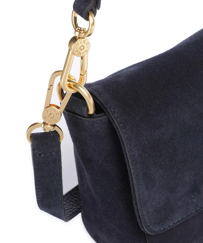 Abro Suede Temi Schultertasche navy