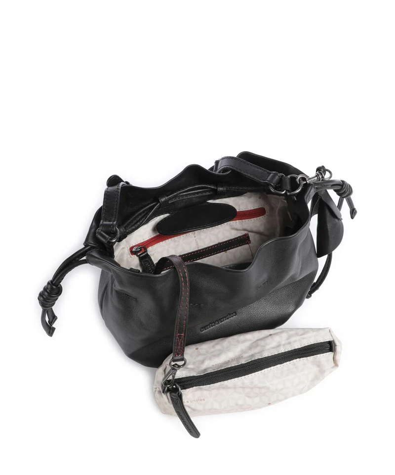 Aunts & Uncles Bohemian Vibes Fleur Bucket Handtasche jet black