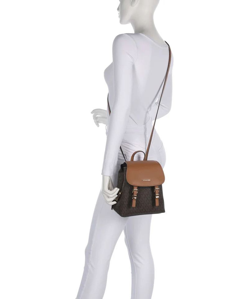 Michael Kors Quinn XS Rucksack-Tasche brown/acorn