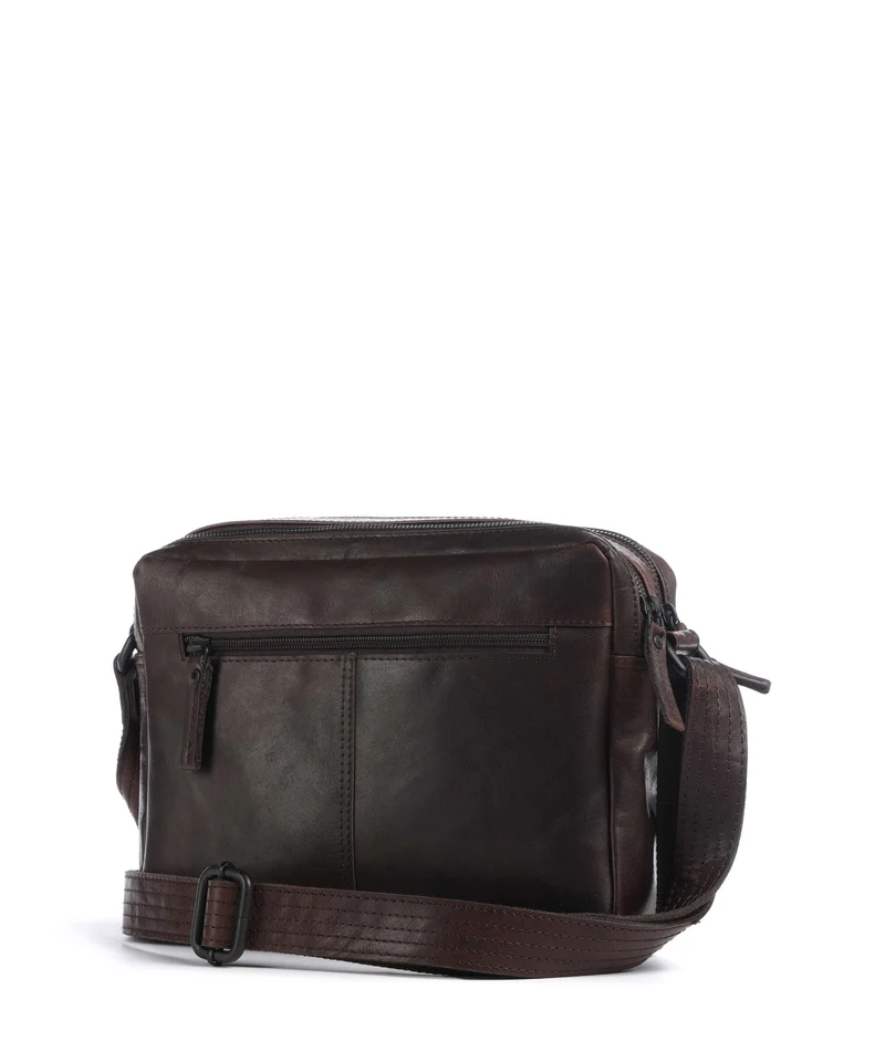Spikes & Sparrow Bronco Ayden Umhängetasche dark brown