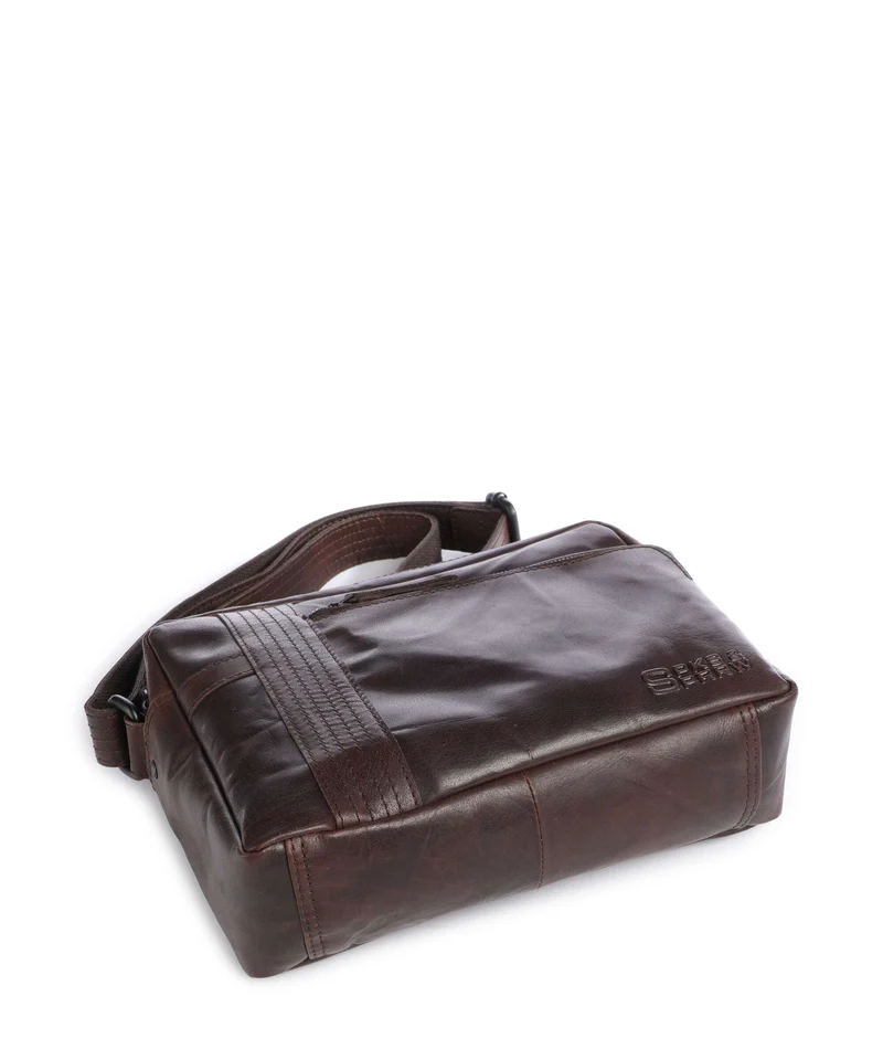 Spikes & Sparrow Bronco Ayden Umhängetasche dark brown