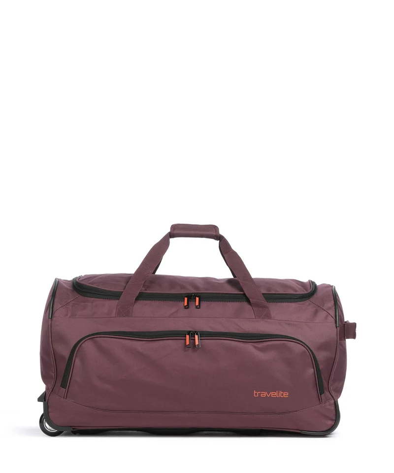 Travelite Basics Rollenreisetasche bordeaux