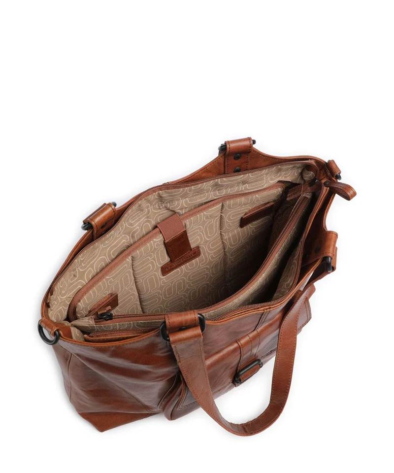 Spikes & Sparrow Bronco Kalynn Shopper brandy