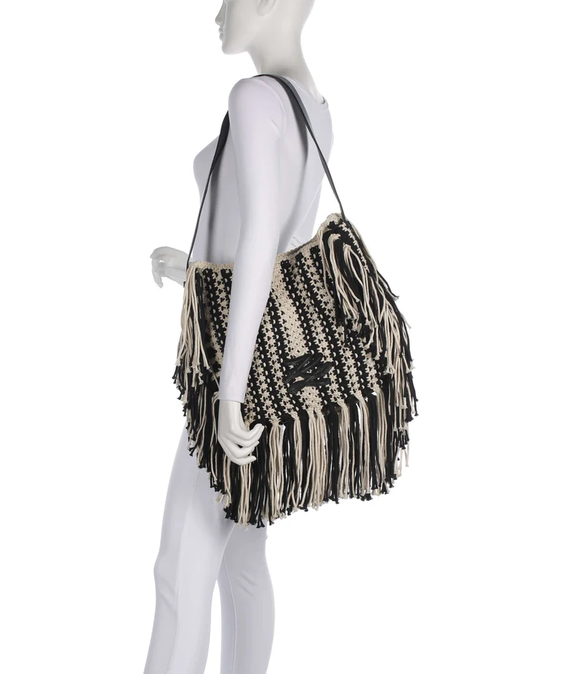 Karl Lagerfeld K/Autograph Beuteltasche black/white