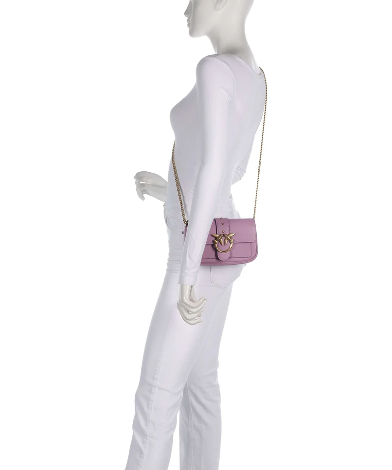 Pinko Love One Pocket Geldbörse lilla/antique gold