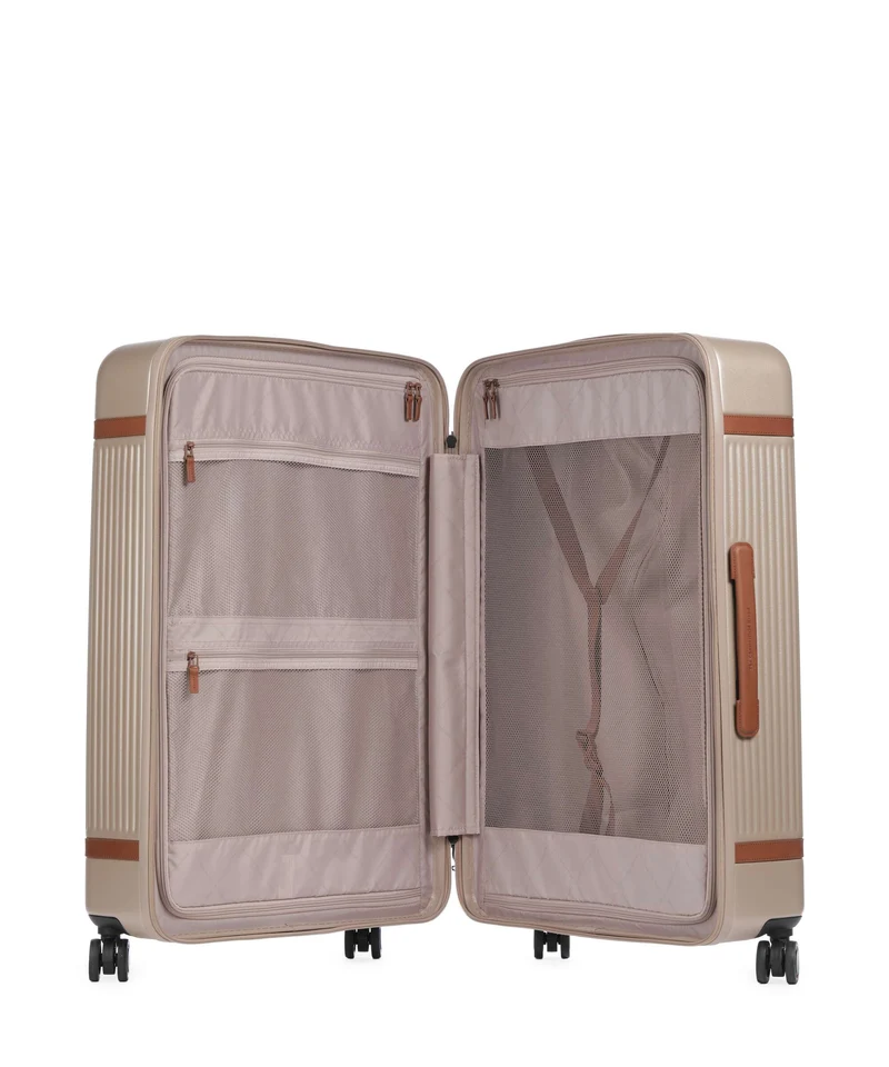 The Chesterfield Brand Zuna 4-Rollen Trolley champagne
