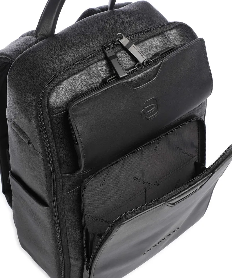 Piquadro Ael Laptop-Rucksack black