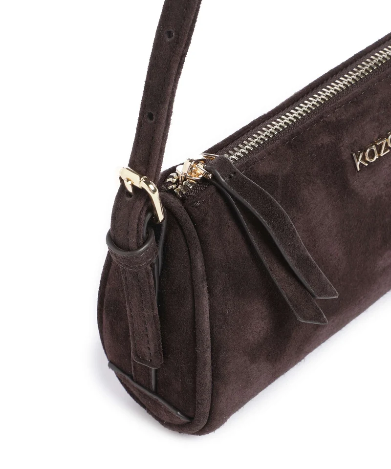 Kazar Saira Schultertasche dark brown