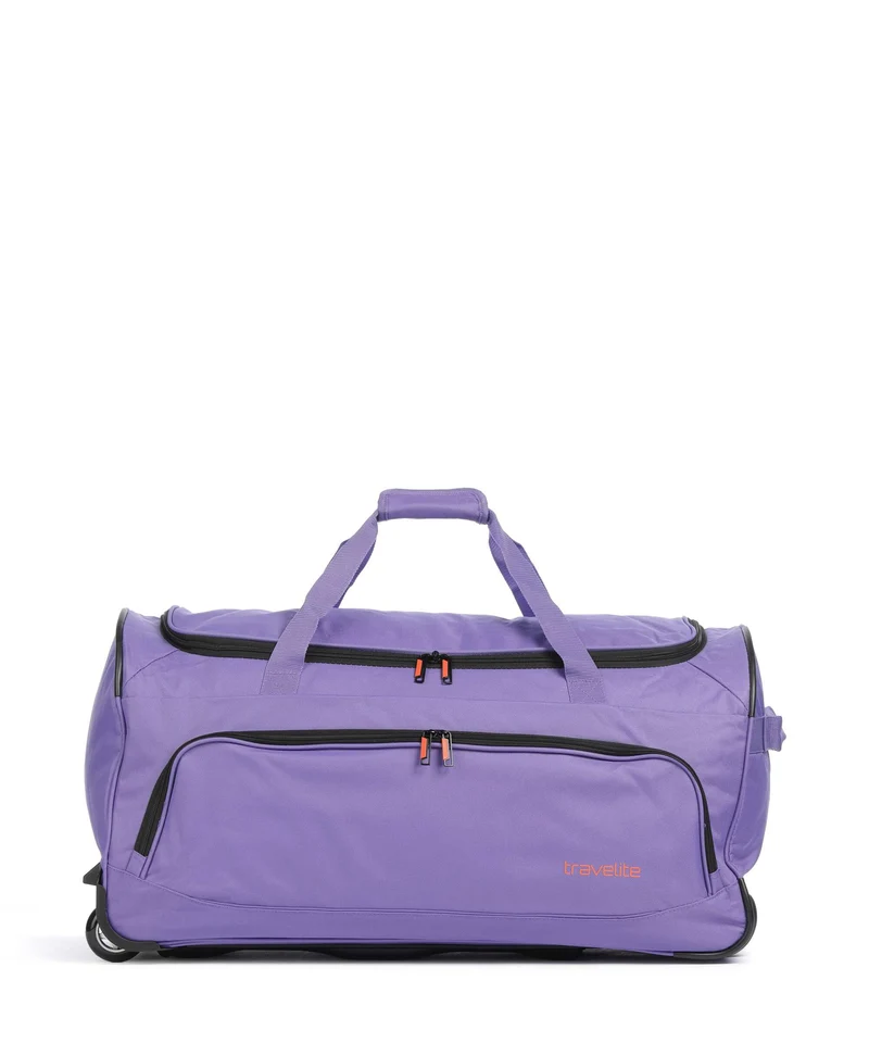 Travelite Basics Rollenreisetasche lila