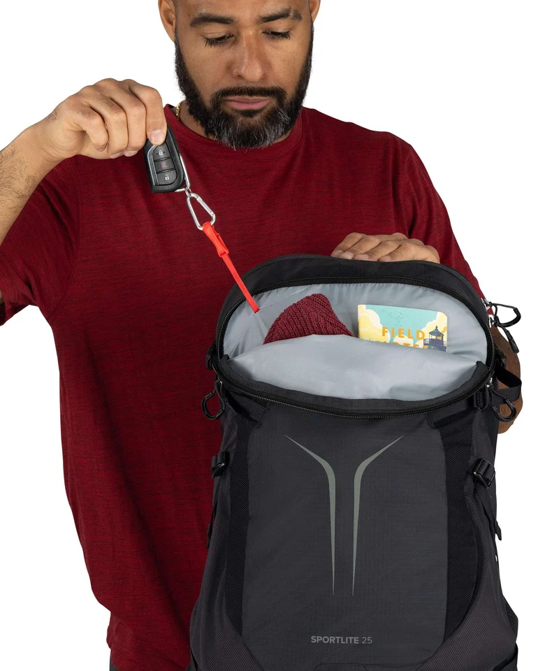 Osprey Sportlite 25 Wanderrucksack raven black
