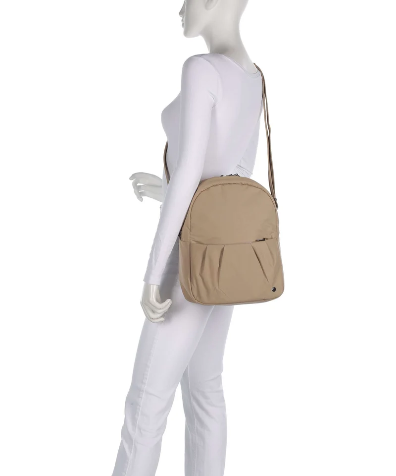 Pacsafe CX Rucksack-Tasche taupe