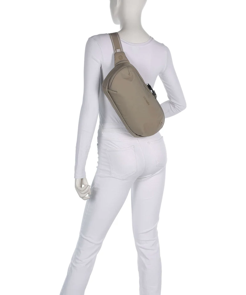 Pacsafe V Slingbag beige