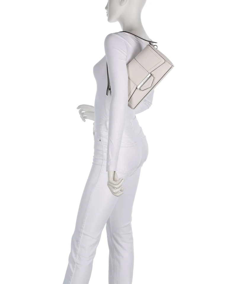 Karl Lagerfeld K/Nova Medium Schultertasche off white