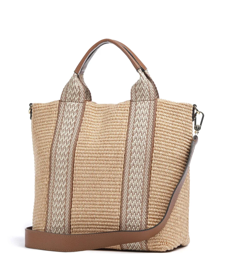 Abro Raffia Kaia Handtasche natural