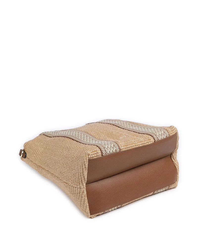 Abro Raffia Kaia Handtasche natural
