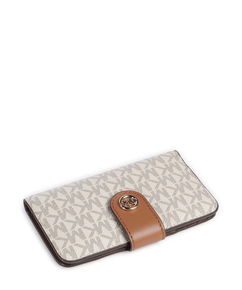 Michael Kors MK Pop Charm Medium Geldbörse vanilla/acrn