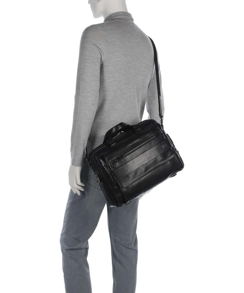 Piquadro Solm Aktentasche black
