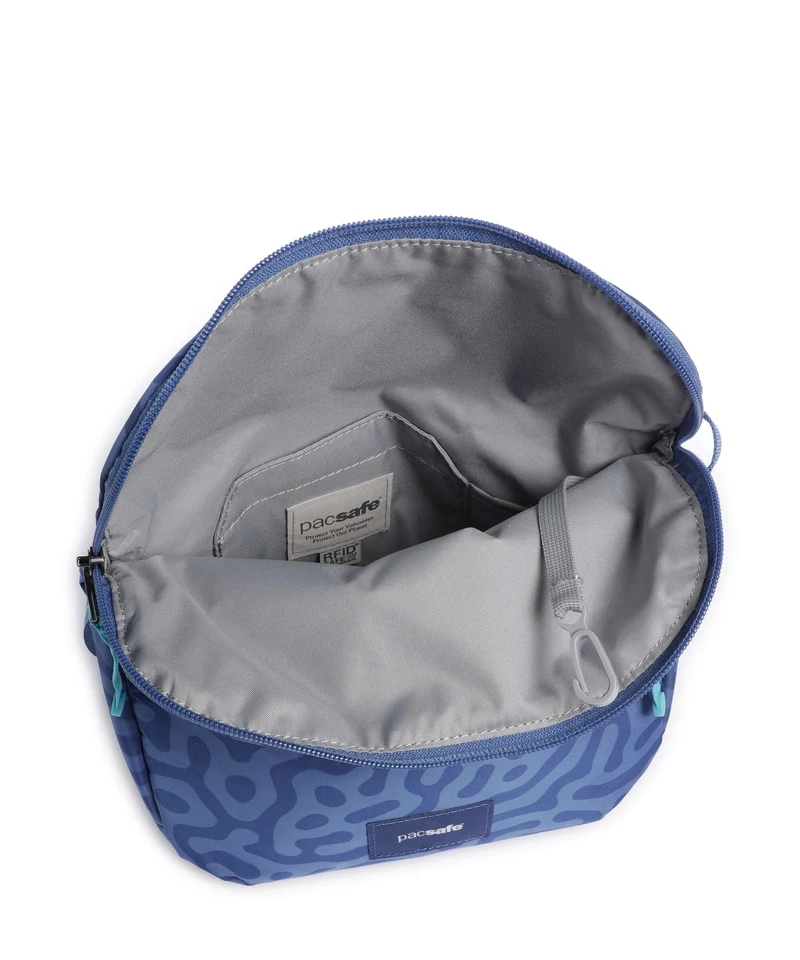 Pacsafe Go Saddle Umhängetasche cerulean blue