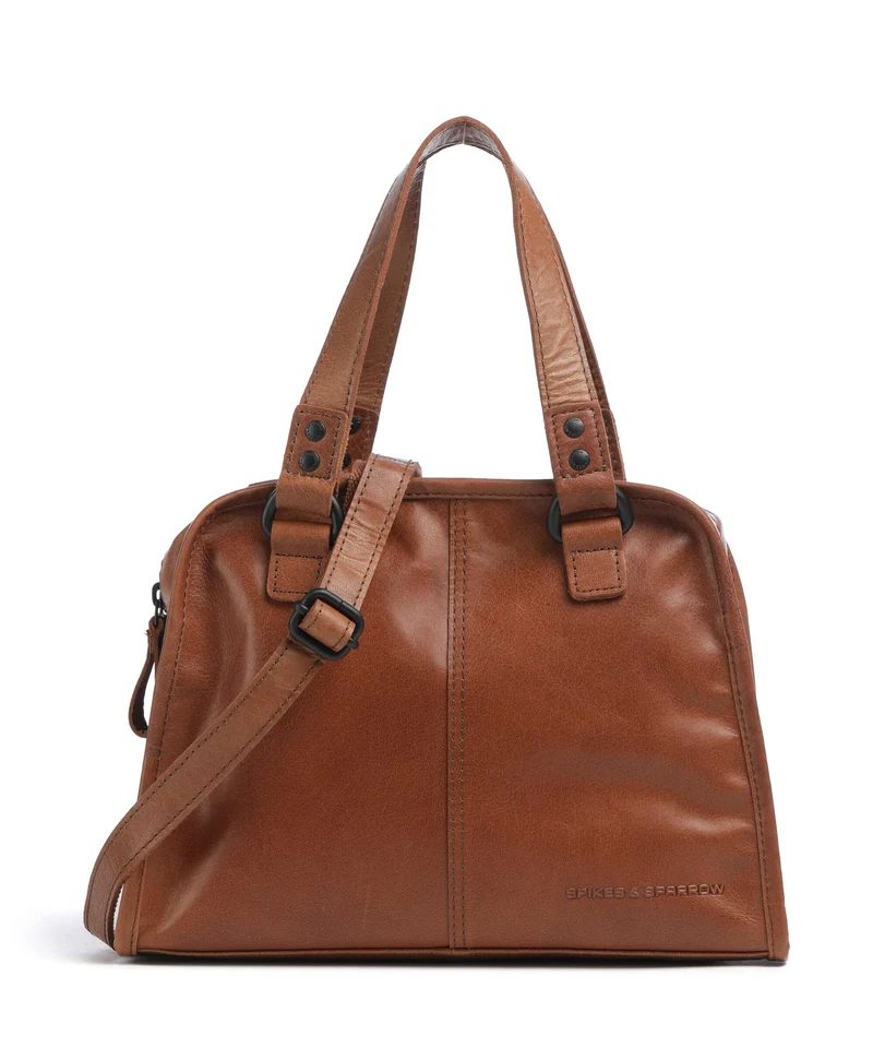 Spikes & Sparrow Bronco Danine Handtasche brandy